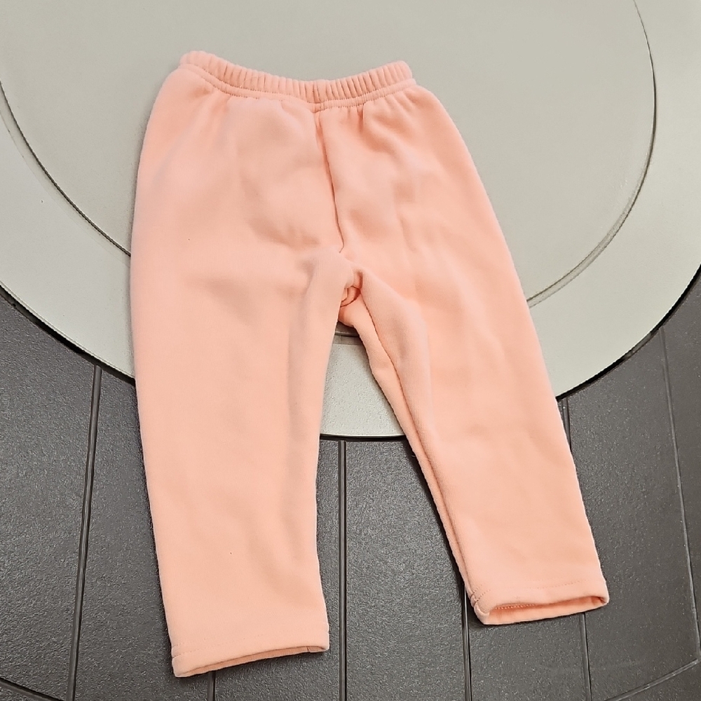 Peach Toddler Fleece-Lined Sweatpants NWOT Size 2T